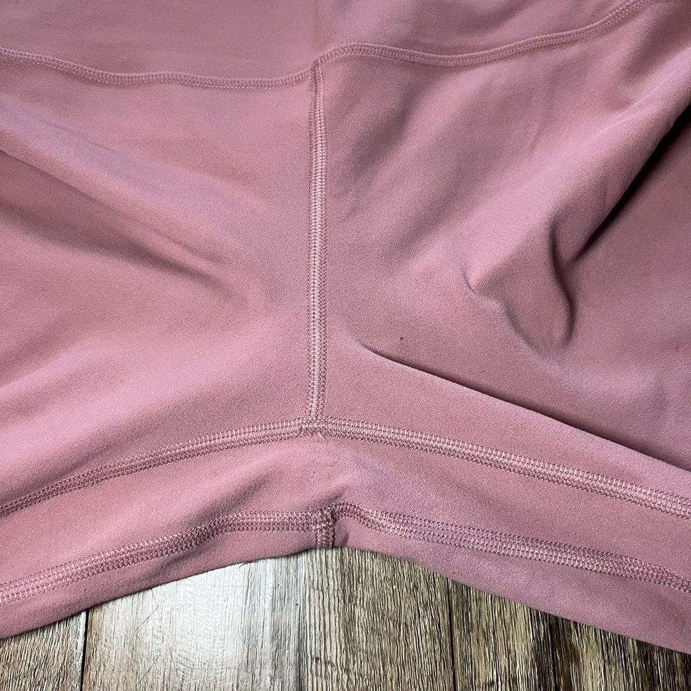 Lululemon Align Crop *21" Red Dust Size 8 - Picture 5 of 8